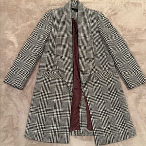 Chic Plaid Women’s Coat